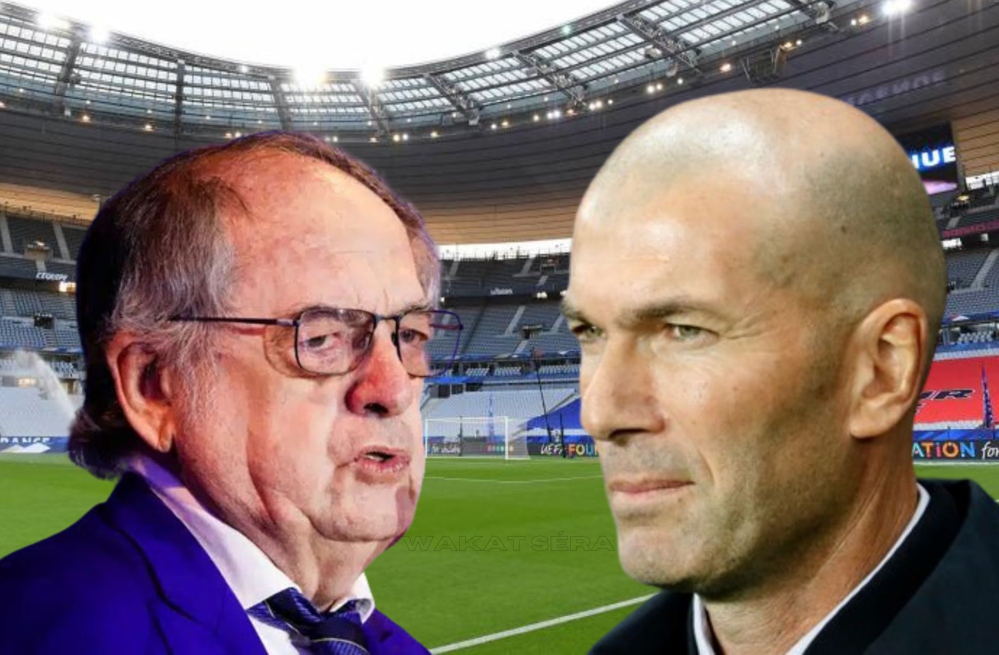 Le Graët et Zidane Le-Graet-Zidane