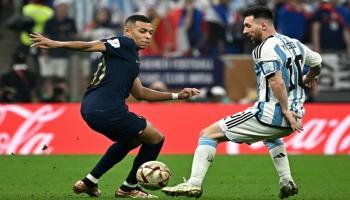 ليونيل ميسي وكيليان مبابي - كأس العالم 2022