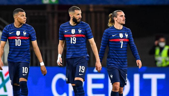 Antoine Griezmann - Kylian Mbappé - Karim Benzema