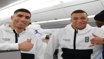 مبابي وحكيمي ثنائي باريس سان جيرمان