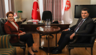 Akşener ‘’Altılı Masa’’ toplantısı öncesinde DP Genel Başkanı Uysal’ı ziyaret etti