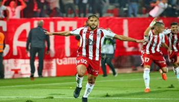 يوسف بلايلي لاعب أجاكسيو الفرنسي