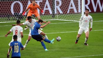 مباراة إيطاليا وإسبانيا في اليورو