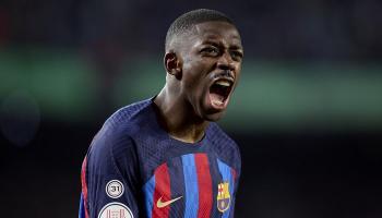 عثمان ديمبلي لاعب برشلونة