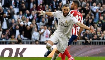 كريم بنزيما في ديربي مدريد
