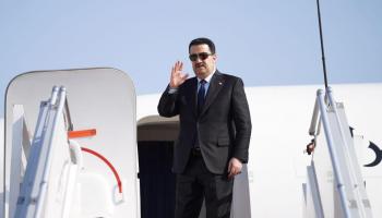 محمد شياع السوداني مغادرا بغداد إلى فرنسا