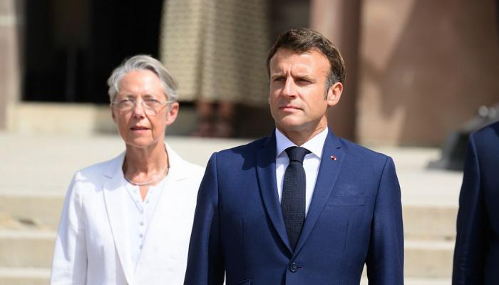 Elisabeth Borne et Emmanuel Macron