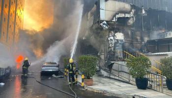 Arabie Saoudite : un incendie dans l'hôtel Hilton Garden à Riyadh (VIDÉO)