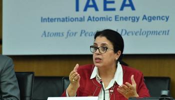 Najat Mokhtar, directrice générale adjointe de l'Agence internationale de l'énergie atomique