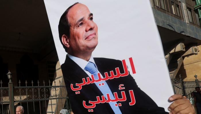 صورة للرئيس المصري عبدالفتاح السيسي