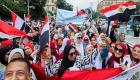 باحتفالات ضخمة.. ميادين مصر ترسم "لوحة تأييد" للسيسي