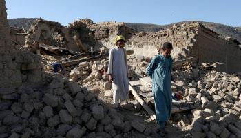 زلزال قوي يضرب أفغانستان - أرشيفية