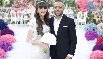تامر عاشور يعقد قرانه على نانسي نور