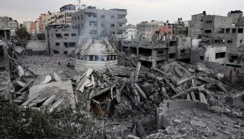 آثار الدمار في غزة