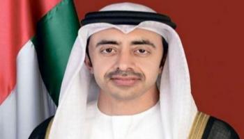 الشيخ عبدالله بن زايد آل نهيان وزير الخارجية الإماراتي