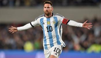 ليونيل ميسي أسطورة منتخب الأرجنتين