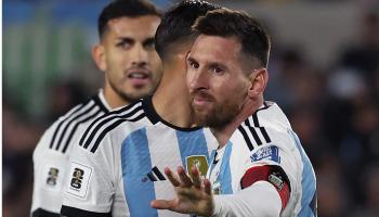 ليونيل ميسي أسطورة منتخب الأرجنتين