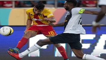 جانب من مباراة مازيمبي والترجي