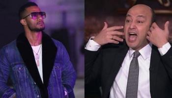 عمرو أديب ومحمد رمضان