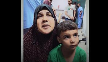 والدة أطفال مصابين في غزة
