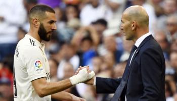 Karim Benzema et Zidane 