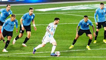 ليونيل ميسي قائد منتخب الأرجنتين
