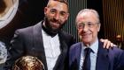 Real Madrid : Florentino Pérez encense Benzema, magnifique hommage à KB9