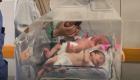 31 Filistinli prematüre bebek Refah'taki BAE hastanesi'ne ulaştı