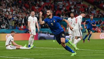 إنجلترا وإيطاليا في يورو 2020