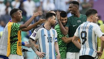 فوز السعودية على الأرجنتين