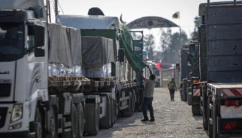  L'Aide humanitaire afflue à Al Arish pour Gaza