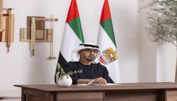 الشيخ محمد بن زايد آل نهيان رئيس دولة الإمارات العربية المتحدة