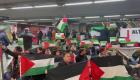 Espagne: dans le métro de Madrid, des militants se mobilisent en soutien à la Palestine (Vidéo)