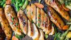 Recette saine de cuisine pour 2024 : Salade quinoa aux légumes rôtis et poulet Grillé