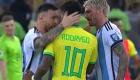 بازی پرحاشیه آرژانتین و برزیل؛ مسی و رودریگو با هم درگیر شدند! (+ویدئو)