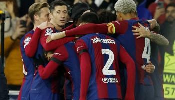 تأهل برشلونة إلى ثمن نهائي دوري أبطال أوروبا