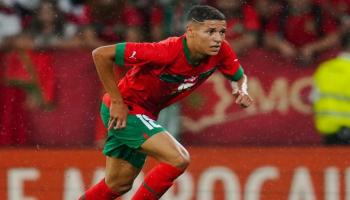 أمين حارث نجم منتخب المغرب