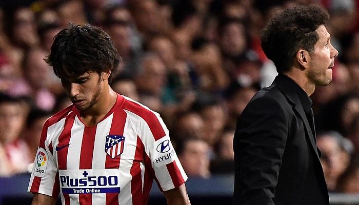 دييجغو سيميوني وجواو فيليكس في أتلتيكو مدريد