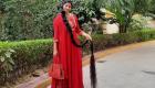 این زن هندی با موهای ۲۳۶ سانتی‌متری خود رکورد گینس را شکست