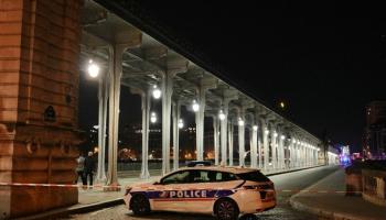 Image de la scène de l'attentat de Paris 