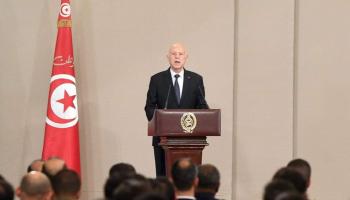 الرئيس التونسي قيس سعيد 