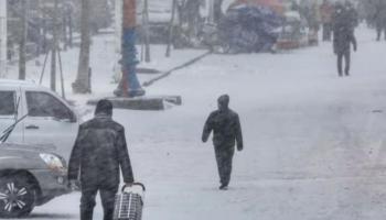 عاصفة ثلجية في الصين
