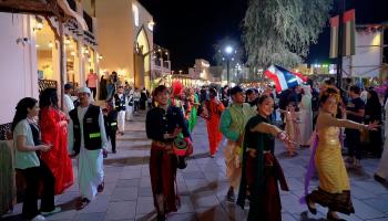 مسيرة الحضارات في مهرجان الشيخ زايد 