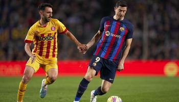 مباراة برشلونة وجيرونا - صورة أرشيفية