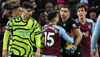 أرسنال وأستون فيلا