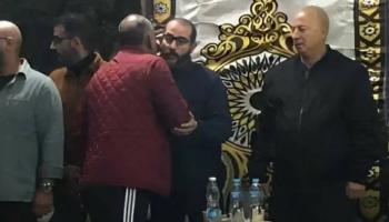 عزاء شقيق أحمد حلمي 