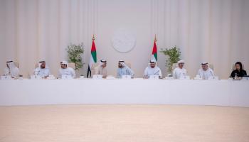 الشيخ محمد بن راشد يترأس اجتماع مجلس الوزراء في «إكسبو دبي»