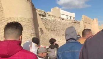 انهيار سور أثري بالقيروان