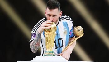 ليونيل ميسي أسطورة منتخب الأرجنتين