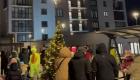 ببینید | لحظه تکان‌دهنده سقوط بابانوئل روسی از ساختمان ۲۴ طبقه!